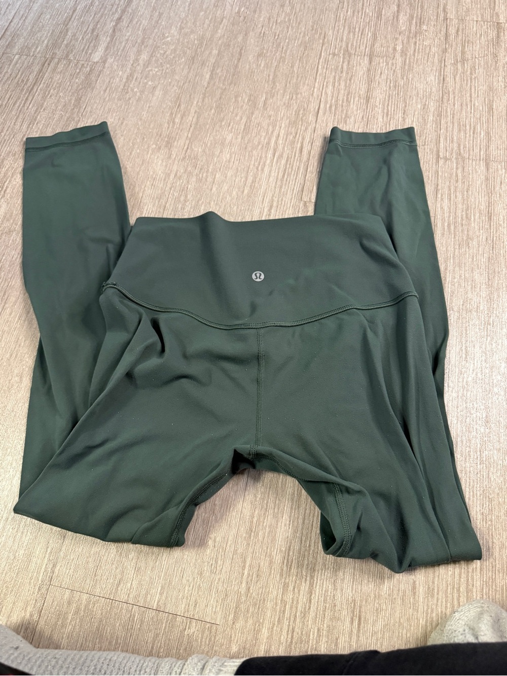 Lululemon align High-Rise Leggings in Forest Green